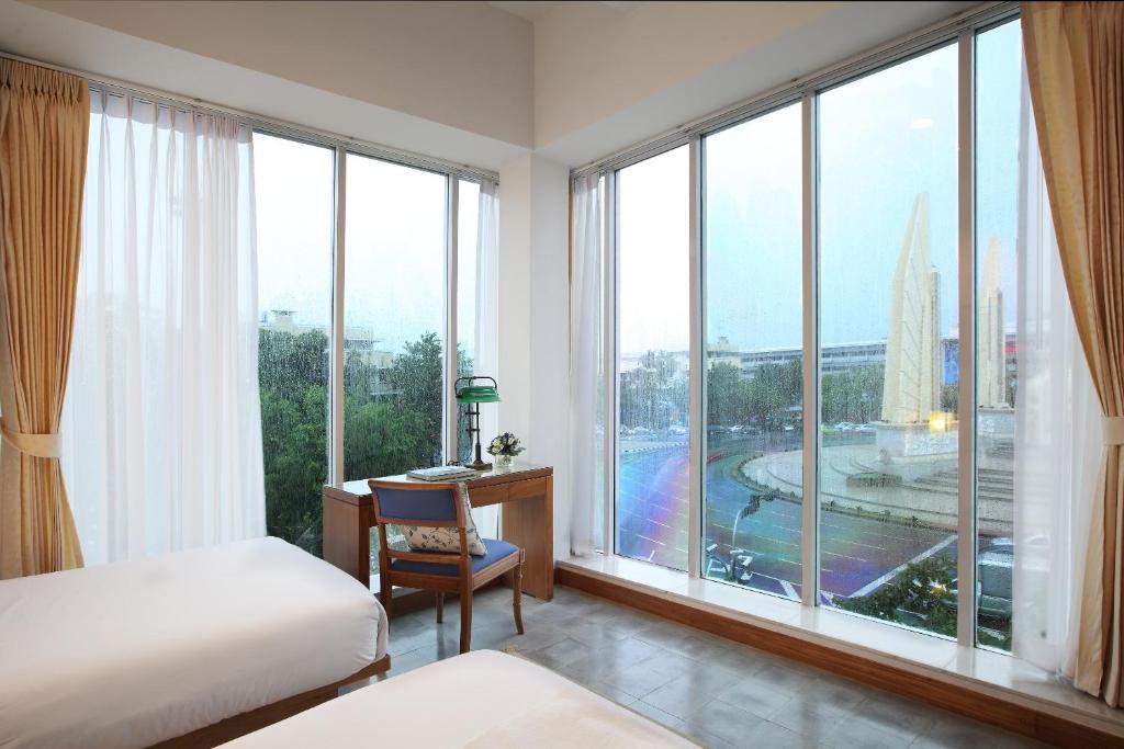 Baan Dinso Hostel@Ratchadamnoen Bangkok Habitación foto